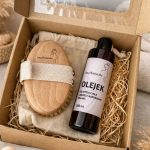 Zestaw Body Glow: Miękka Szczotka + Naturalny Olejek Myjący